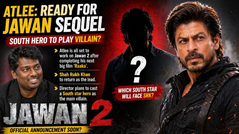 South Hero Likely To Play Villain In Shah Rukh Khan&rsquo;s Jawan 2