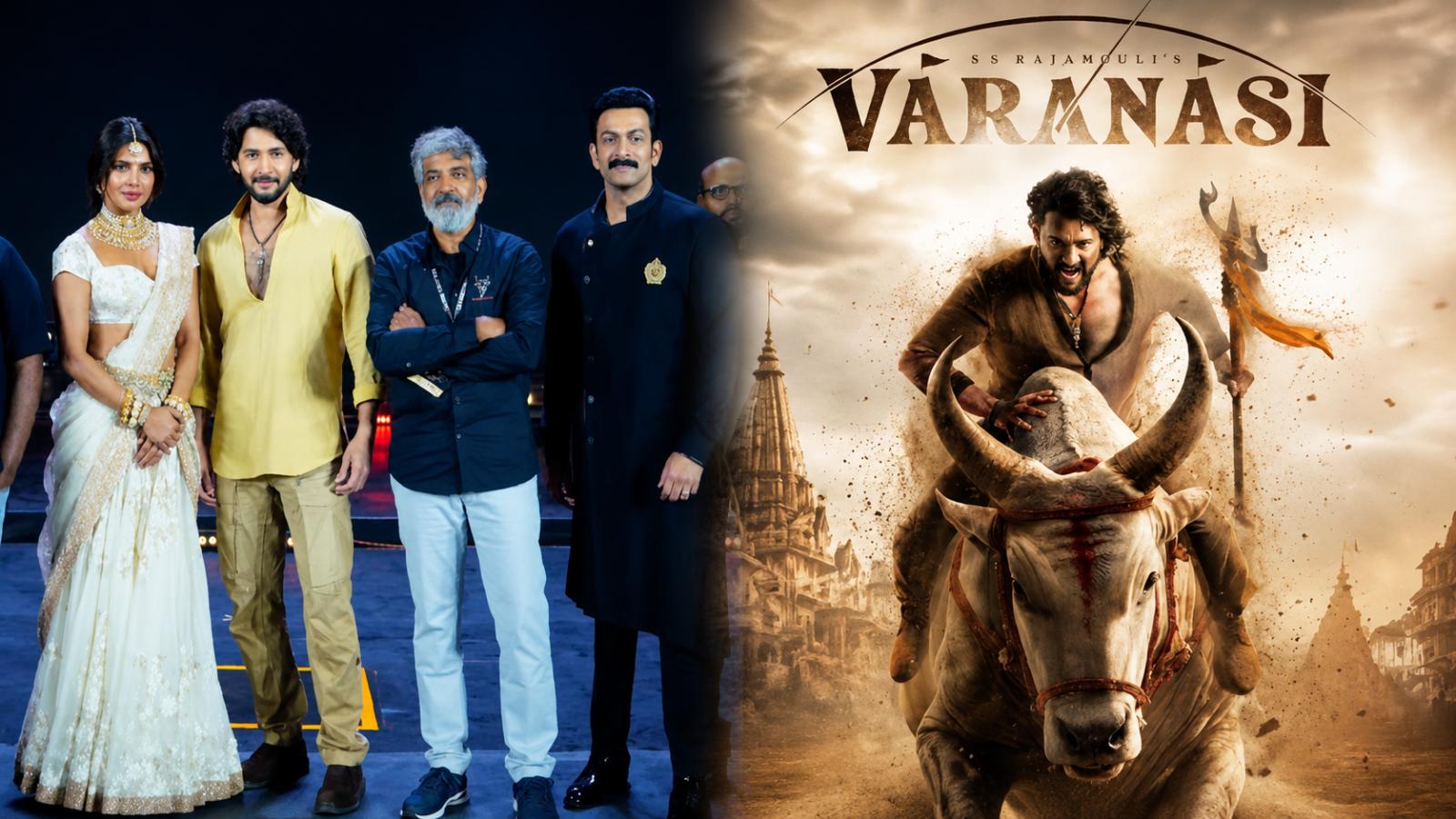 Rajamouli Varanasi IMAX shoot update Mahesh Babu film progress