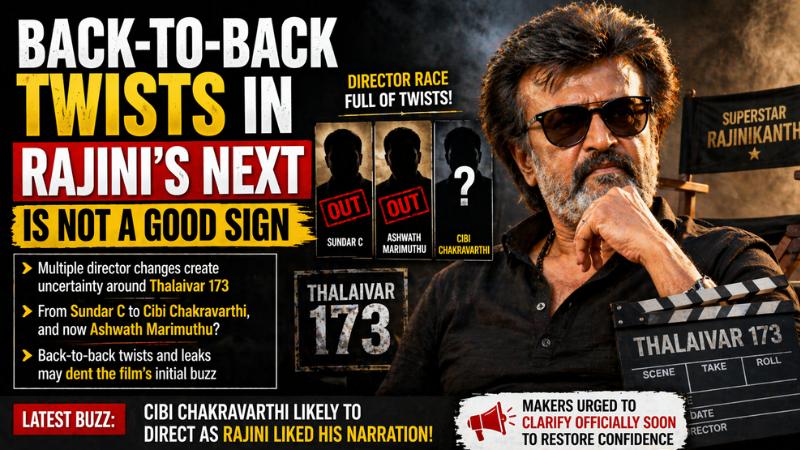 Confusion Over Rajini&rsquo;s Next As Multiple Directors Linked To Project