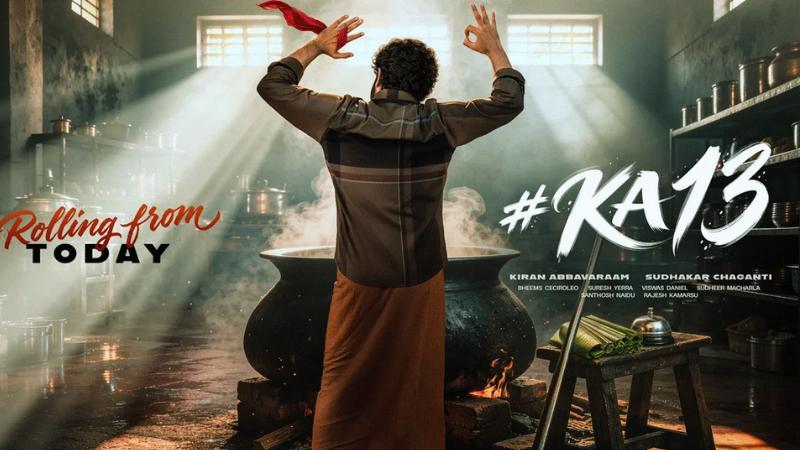 Kiran Abbavaram Begins A New Journey As Actor And Director With KA13