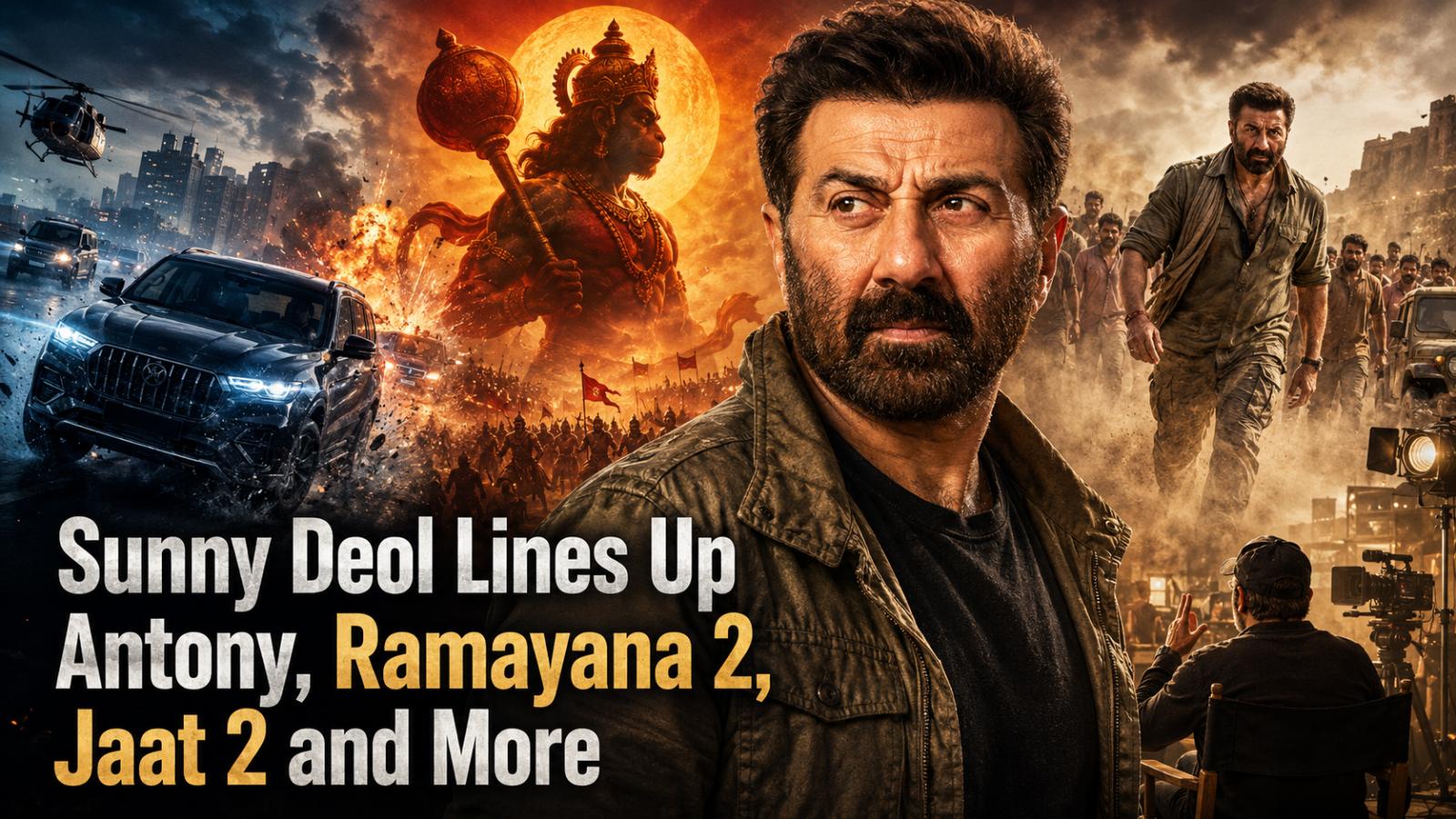 Sunny Deol Lines Up Antony, Ramayana 2, Jaat 2 and More
