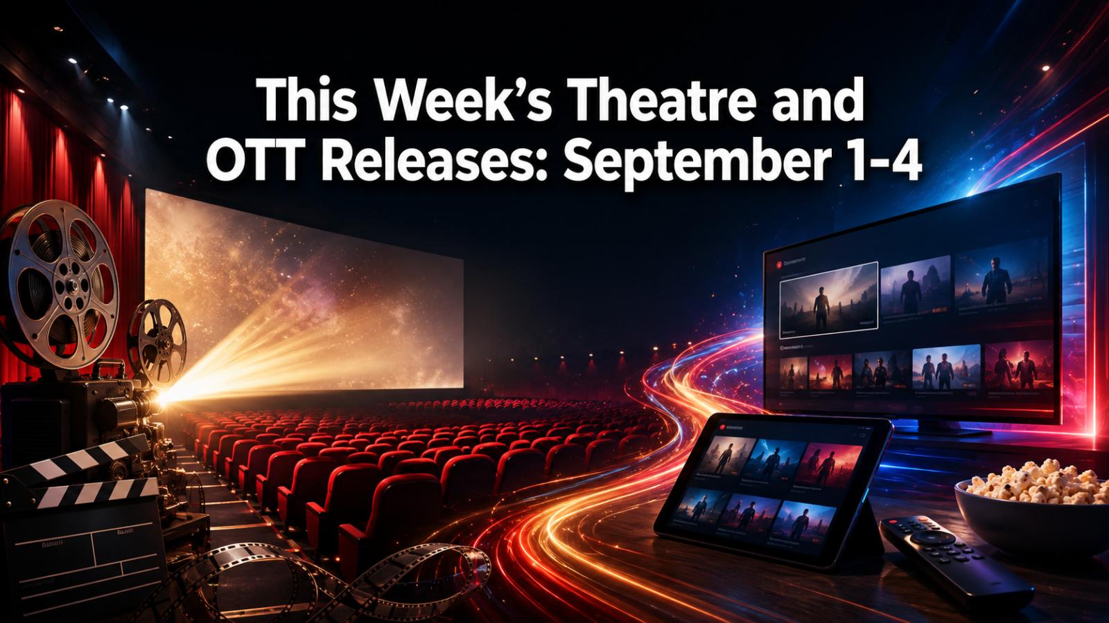 This Week&rsquo;s Theatre and OTT Releases: September 1&ndash;4