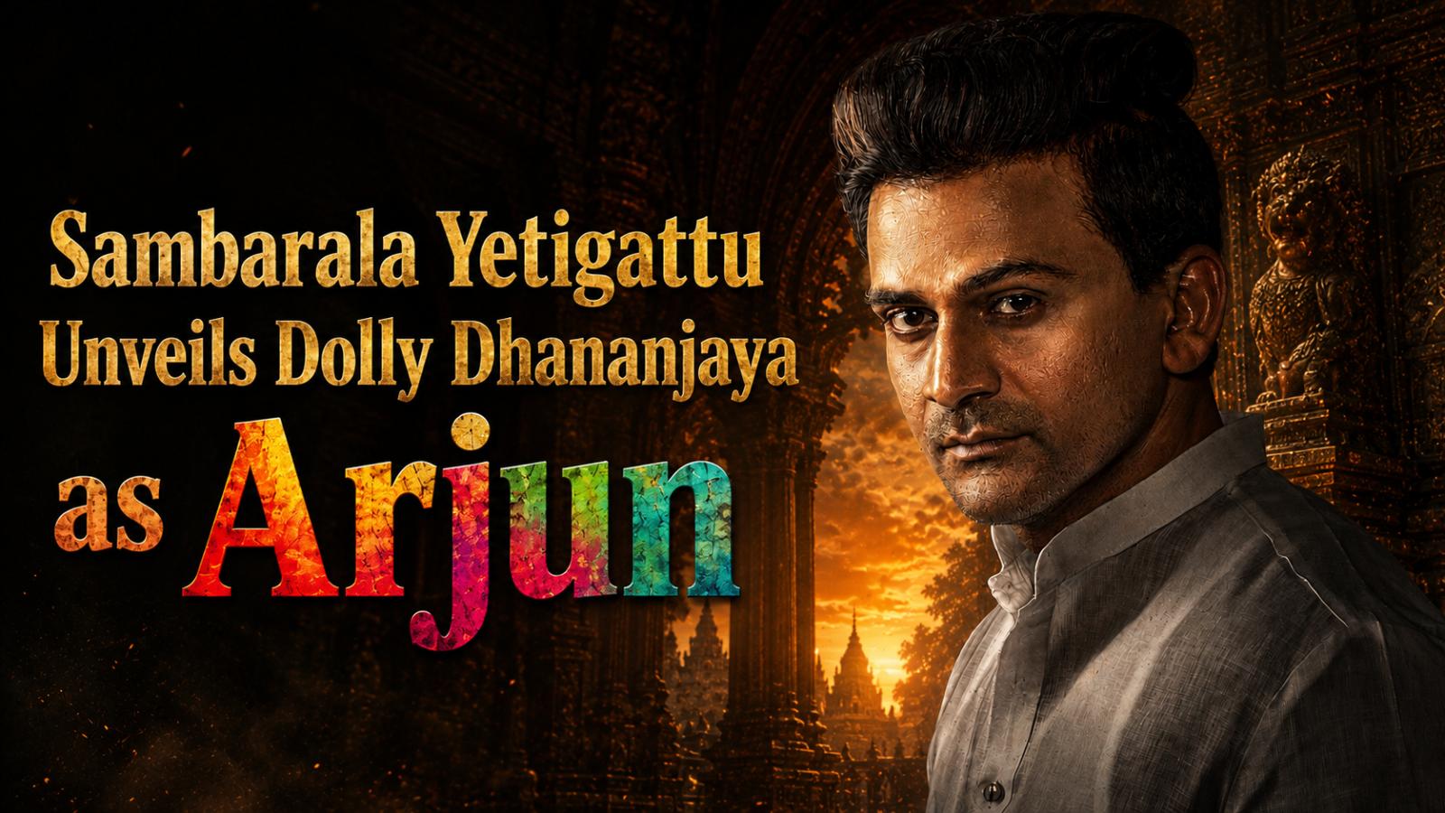 Sambarala Yetigattu Unveils Dolly Dhananjaya as Arjun