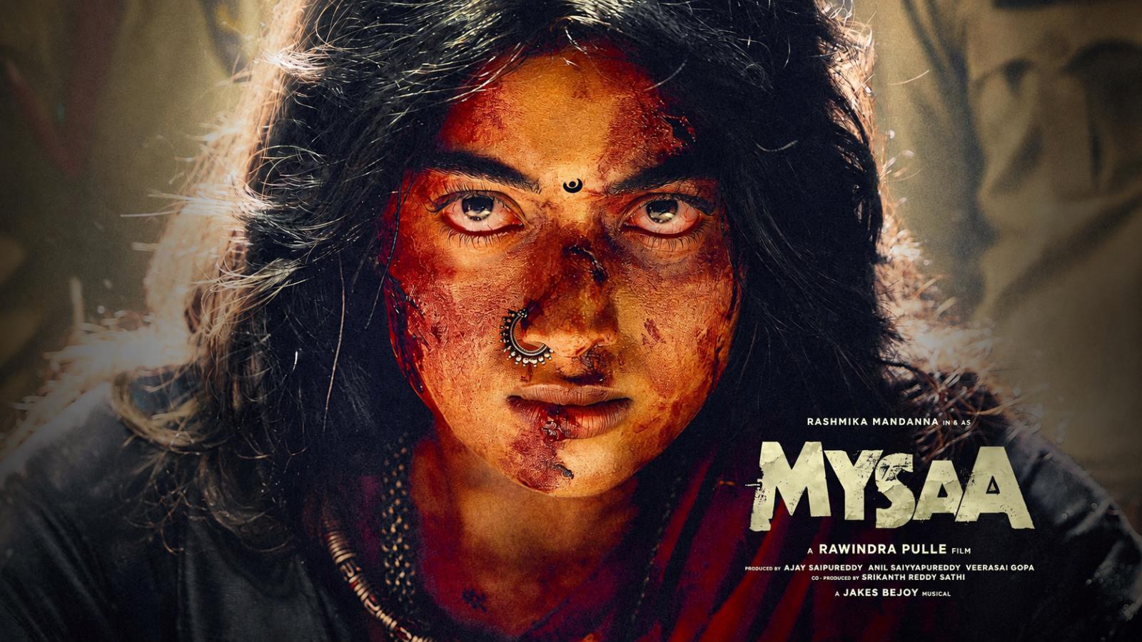 Mysaa Teaser: Rashmika Mandanna Leads Fierce Tribal Action