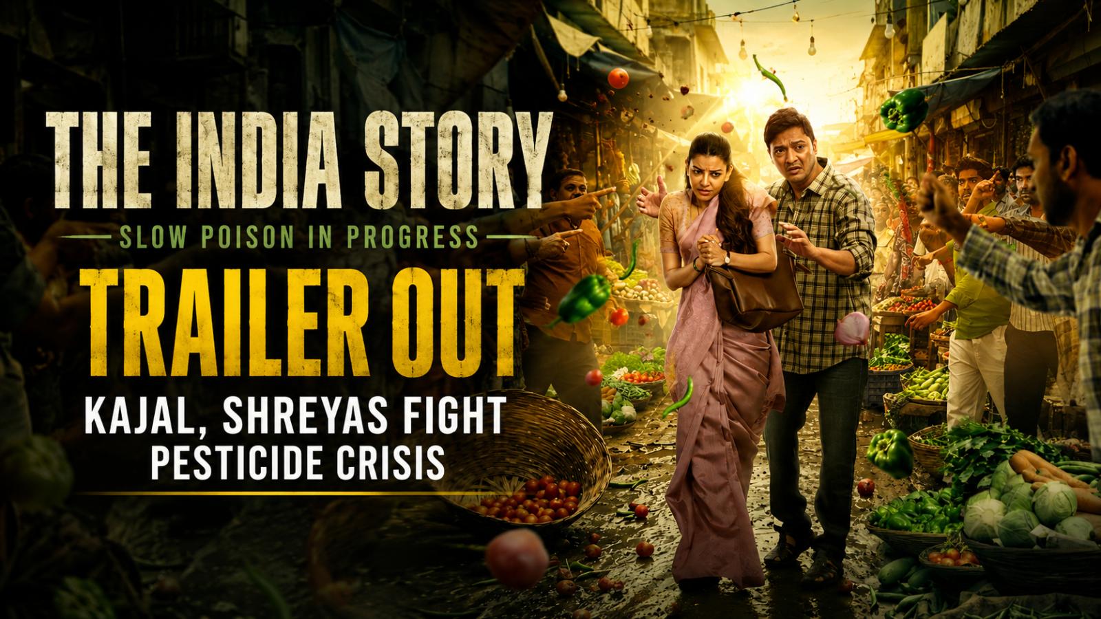 The India Story Trailer: Kajal, Shreyas Fight Pesticide Crisis