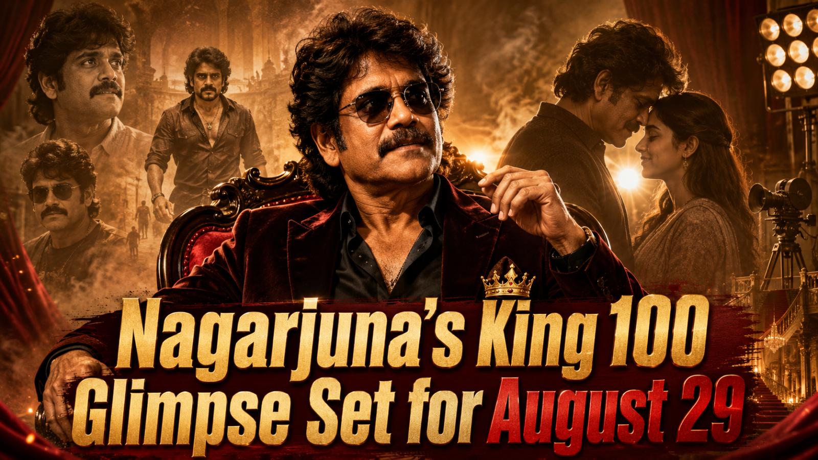 Nagarjuna&rsquo;s King 100 Glimpse Set for August 29 Birthday Reveal