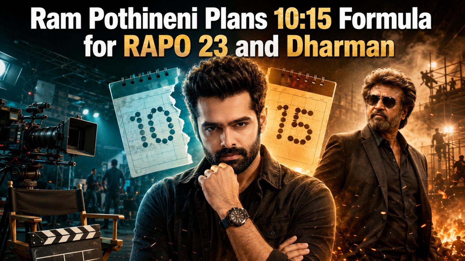 Ram Pothineni Plans 10:15 Formula for RAPO 23 and Dharman