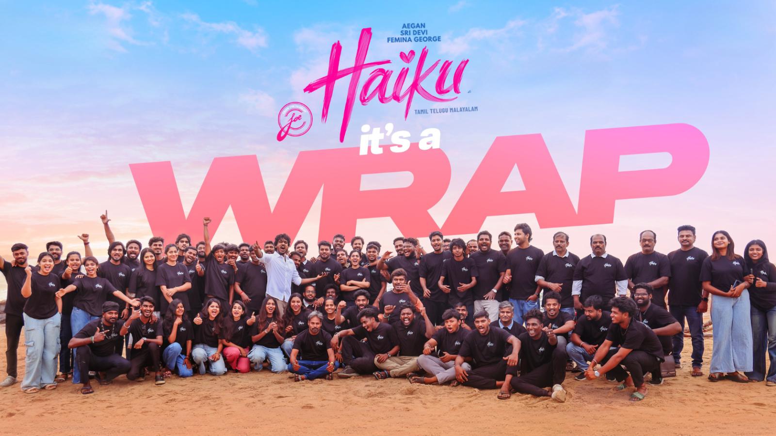 Haiku Shoot Wrapped: Sridevi, Aegan, Femina George Lead Film