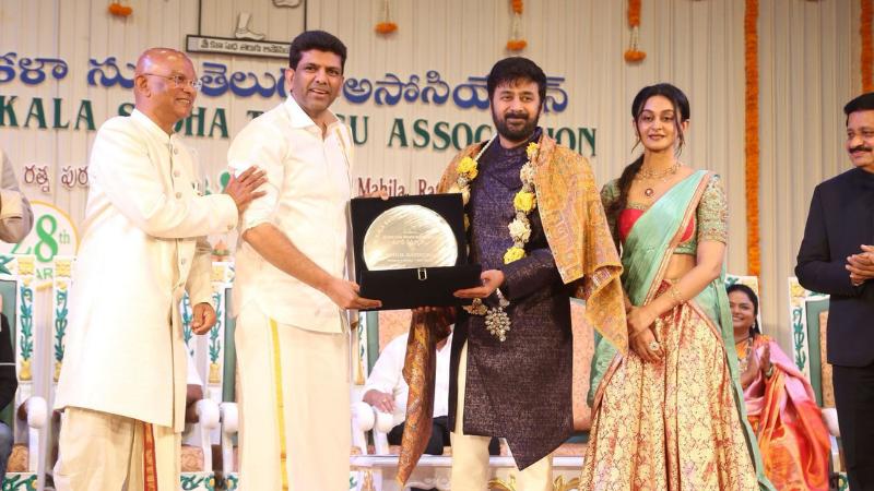 Director Rahul Ravindran&rsquo;s The Girlfriend Takes Home Three Awards at Ugadi Awards