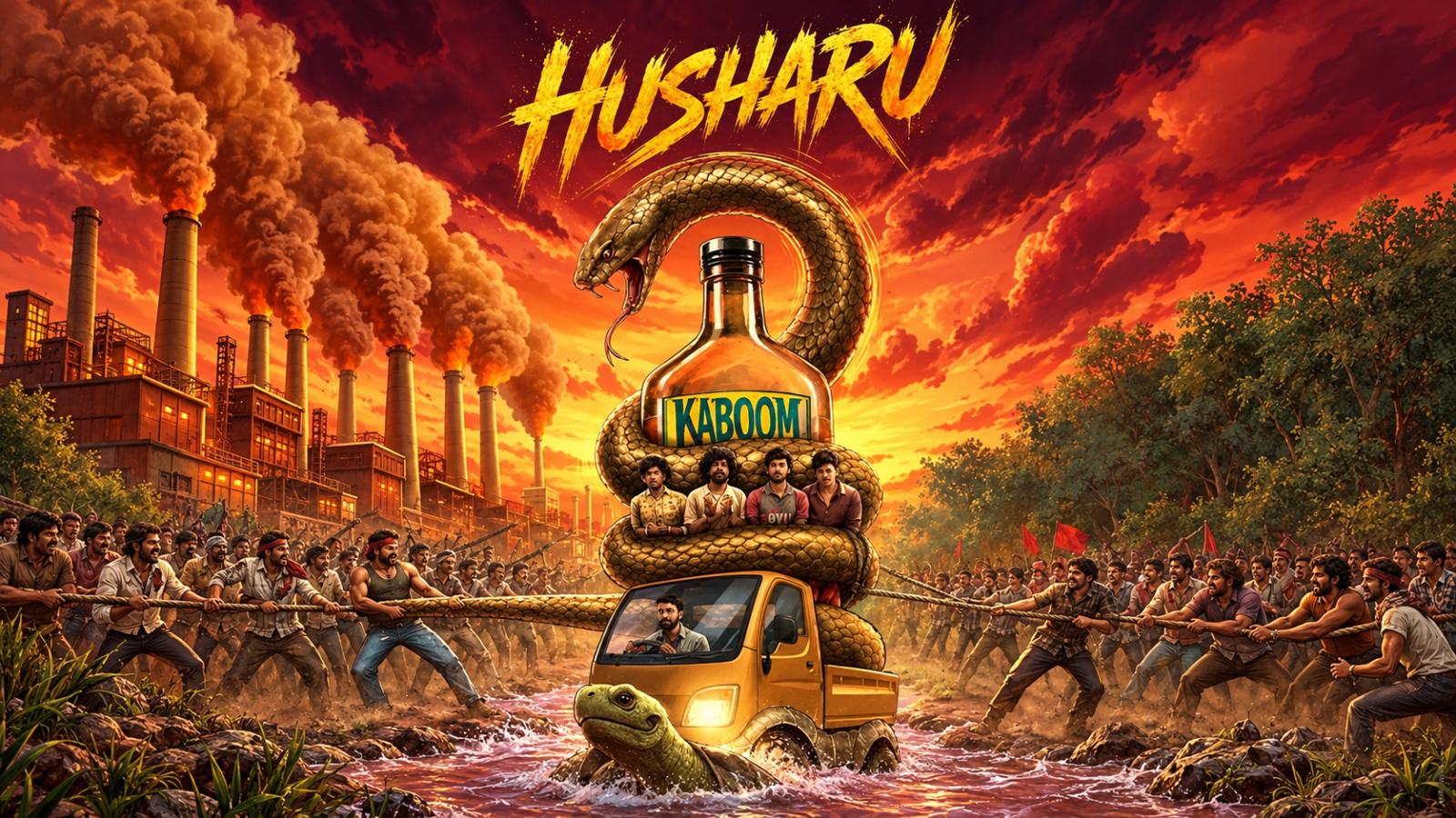 Husharu 2 Announced With An Intriguing Poster And A New Story