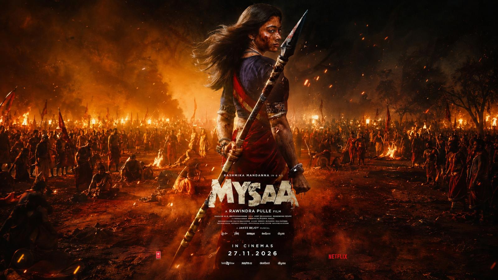 Rashmika Mandanna&rsquo;s Mysaa Set for November 27 Release