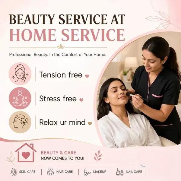 GlowCare Beauty Services – Professional Home Salon & Wellness Services at Your Doorstep