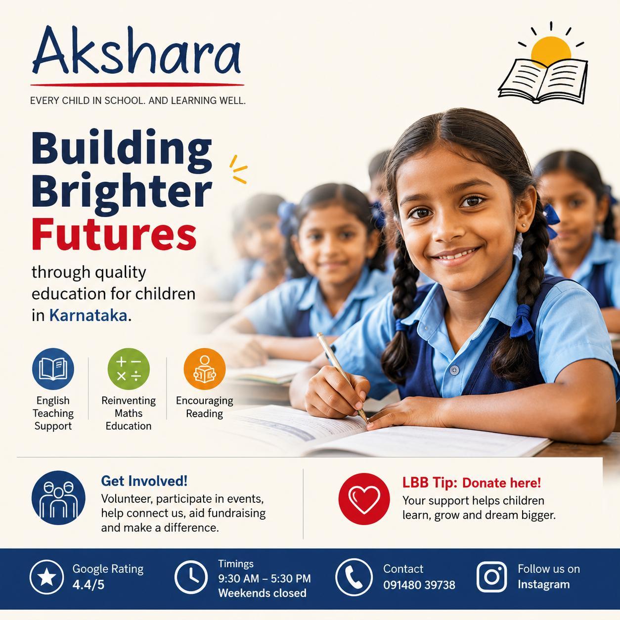 Akshara Foundation Karnataka: Education NGO Supporting Schools