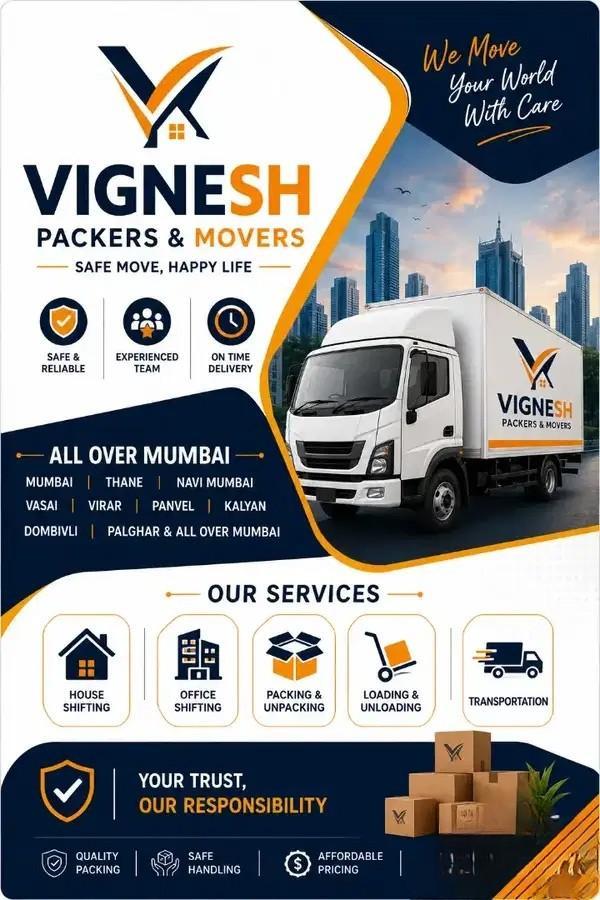Vignesh Packers and Movers Safe House & Office Shifting Services