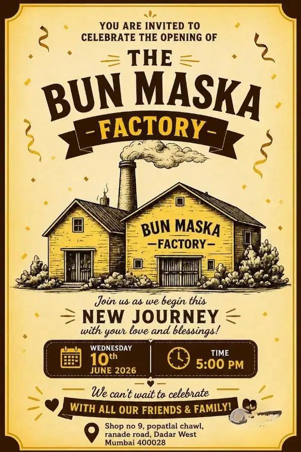 Bun Maska Factory Hiring Pantry Cook in Dadar West, Mumbai