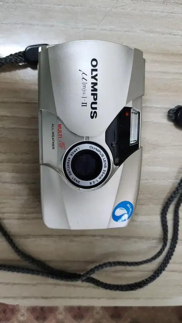 Olympus Mju II 35mm F2.8 Film Camera Untested for Sale