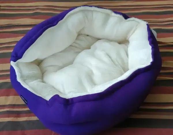 Microfiber Fleece Pet Bed for Cats & Dogs – Brand New