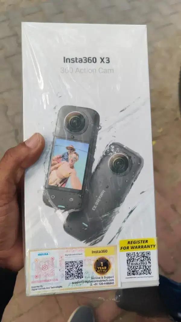 Insta360 X3 360 Action Camera Open Box