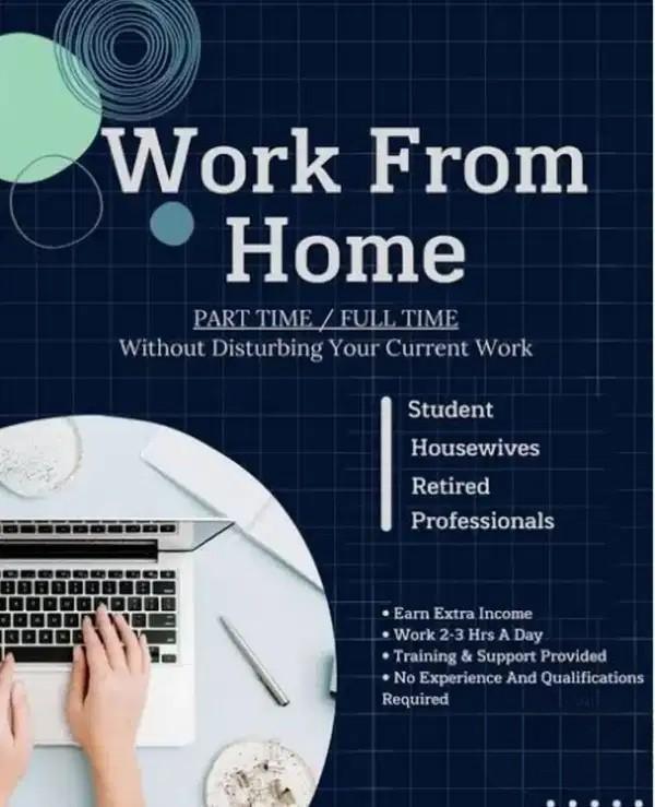 Work From Home: Part-Time Online Job Opportunity