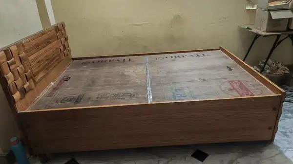 Wooden Double Bed For Sale