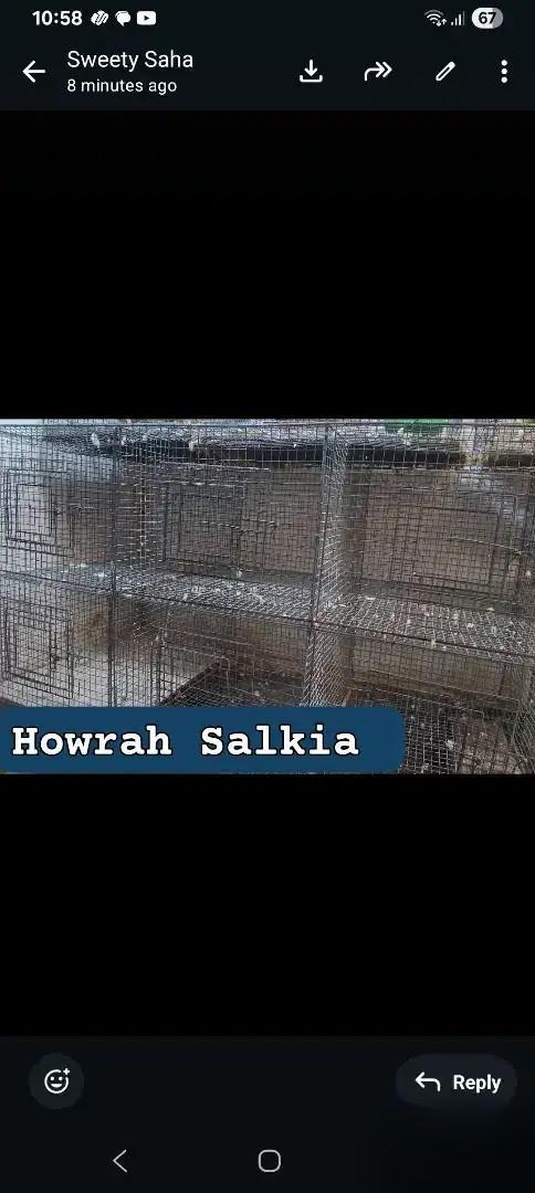 Unused Pet Cage for Sale in Howrah – ₹1,500