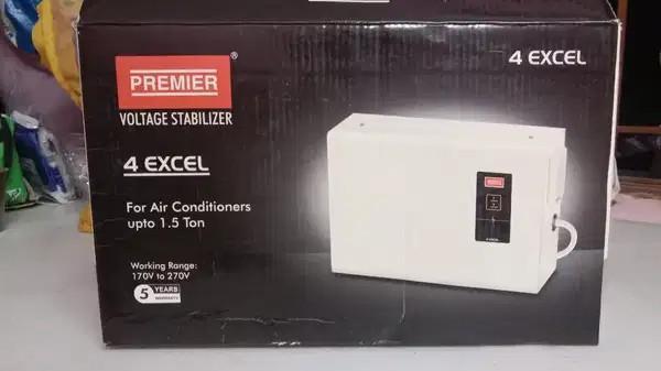 Premier 4 Excel Voltage Stabilizer For AC Up To 1.5 Ton – Urgent Sale