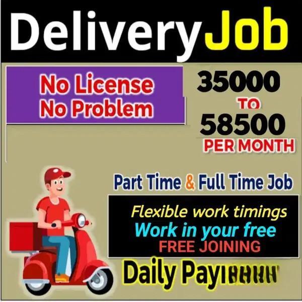 Food Delivery Hiring: 100 Delivery Rider Jobs With Free Joining & Weekly Pay