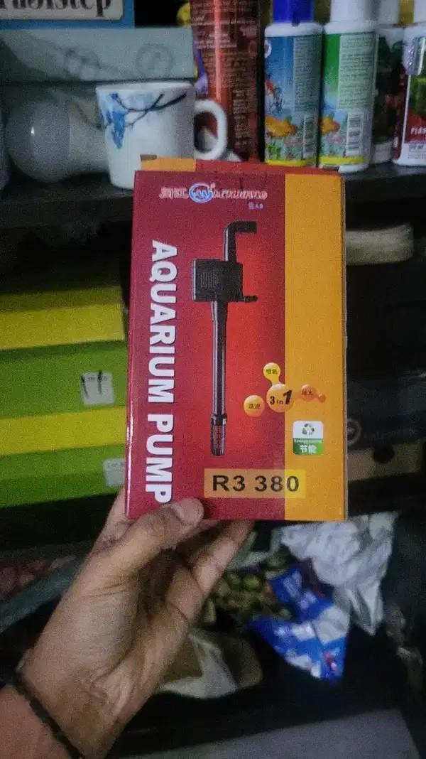 Aquarium Pump R380 Filter For Sale – One Month Old
