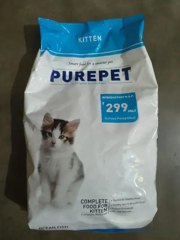 Purepet Kitten Cat Food Seal-Packed – ₹120 in Baruipur