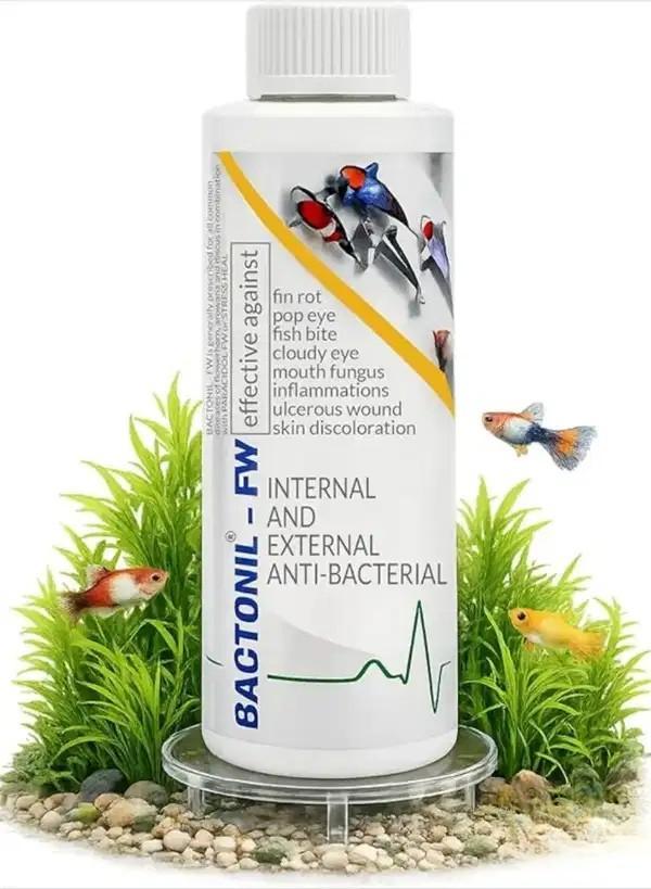Bactonil-FW 120 ml Aquarium Fish Medicine – ₹120