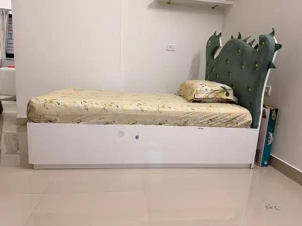 Kids Dinosaur Bed With Mattress & Storage for Sale at ₹35,000
