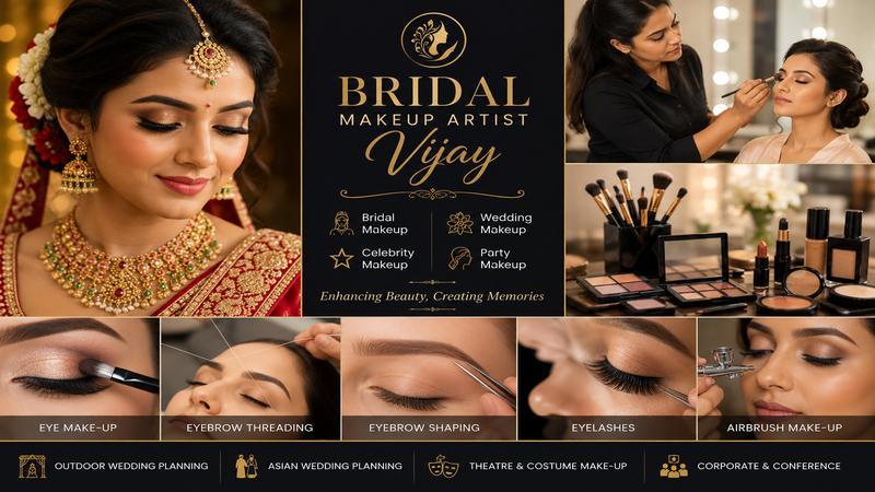 Bridal Makeup Artist Vijay – Best Bridal Makeup Artist In Chennai