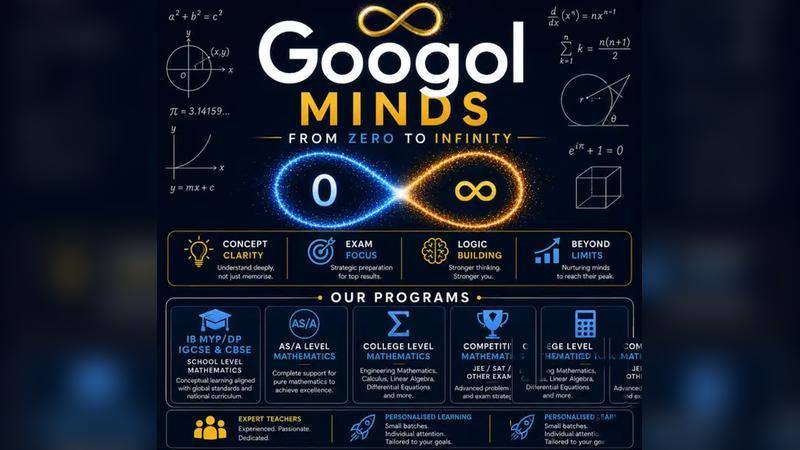 Googol Minds – Mathematics Tuition For IB, IGCSE, A Level And Engineering Students