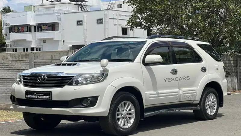 Yes Cars: 2014 Toyota Fortuner 3.0 4x4 Manual Diesel Available In Chennai