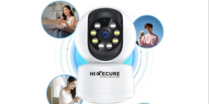Hixecure 2MP Wi-Fi CCTV Camera with Night Vision