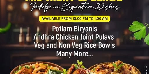 Bawarchi Indian Cuisine Plano Mid Night Specials – Late Night Biryani & Signature Dishes
