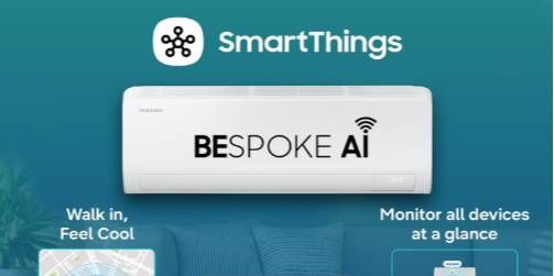 Samsung 1 Ton 5 Star Bespoke AI Inverter Smart Split AC