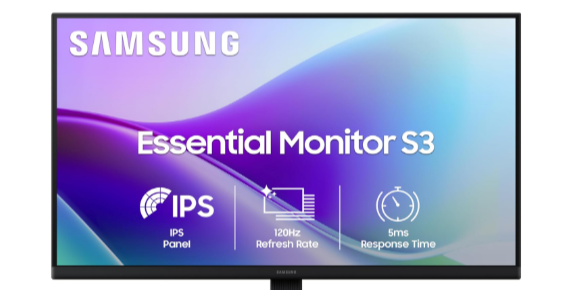 Samsung 24 Inch 120Hz IPS FHD Monitor with Dual HDMI & Borderless Design
