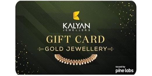 Kalyan Jewellers Gold Jewellery E-Gift Card – Flat 3% Off