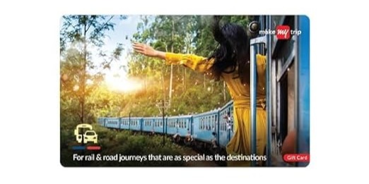MakeMyTrip Rail E-Gift Card – Instant Delivery With 1-Year Validity