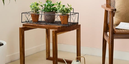 Solimo Metal Railing Pot Stand at ₹291 – 83% Off Deal