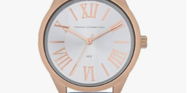 French Connection Women's Analog Watch – Vibrant Colored Strap for a Chic & Stylish Look!