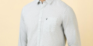 Allen Solly Men Printed Casual Shirt - Stylish & Comfortable for Everyday Wear