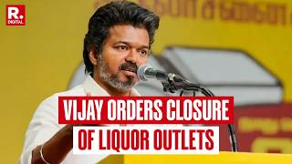 BREAKING Tamil Nadu CM Vijay Orders Closure Of Over 700 Govt Liquor Shops Near Schools & Temples
