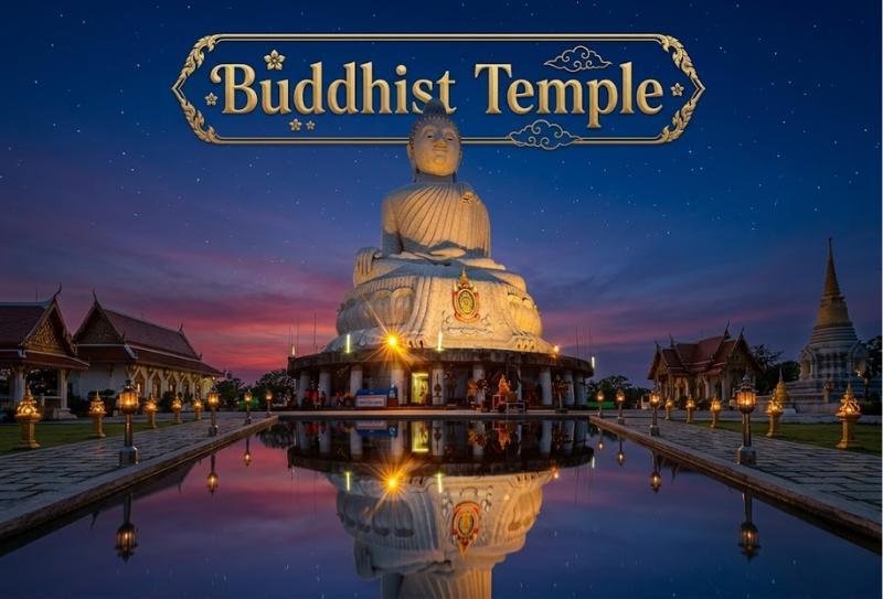 Mahabodhi Buddha Vihara in Marredpally, TG