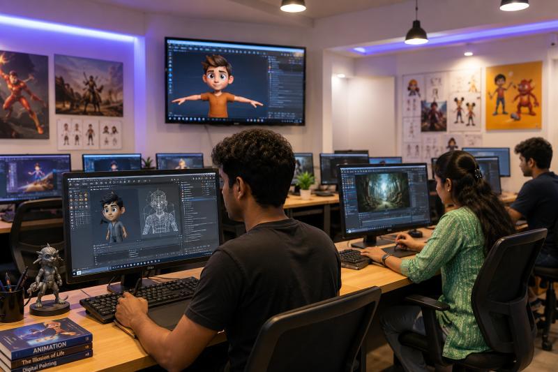 Hollywood Animation Multimedia Training Institute in Tarnaka, TG