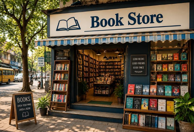 Universal Book Showroom in Koti, TG