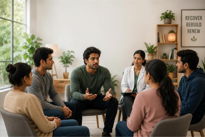 Belaku Alcohol and Drug Rehabilitation Centre in Chandapura, KA