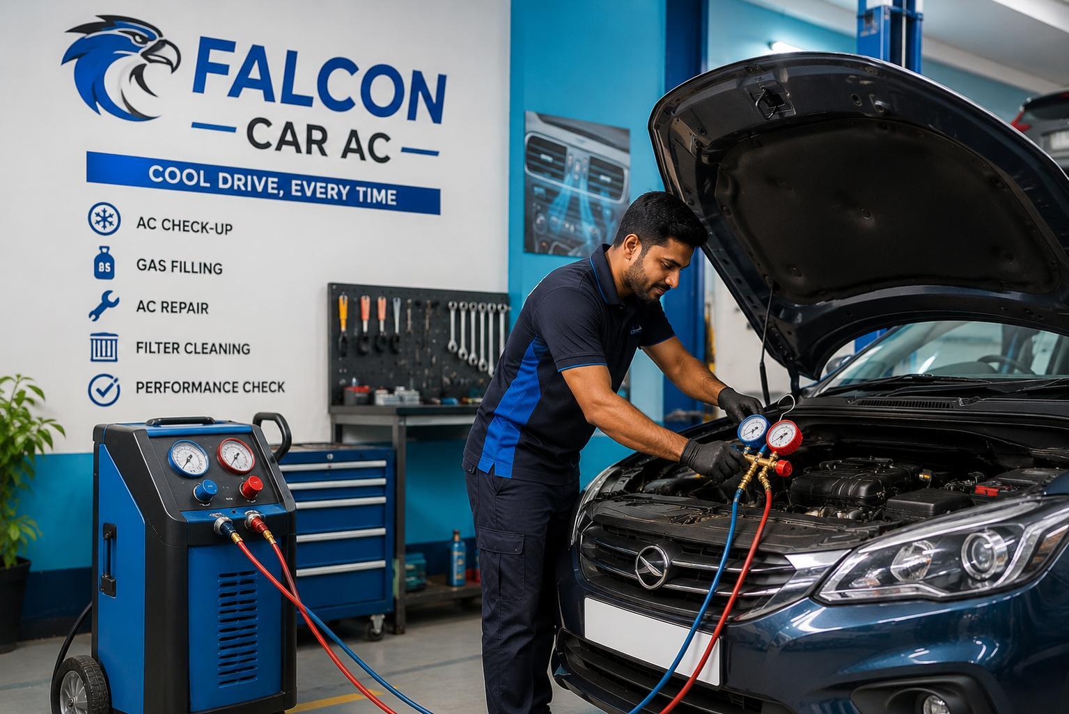 Falcon Car Ac in Rajajinagar, KA