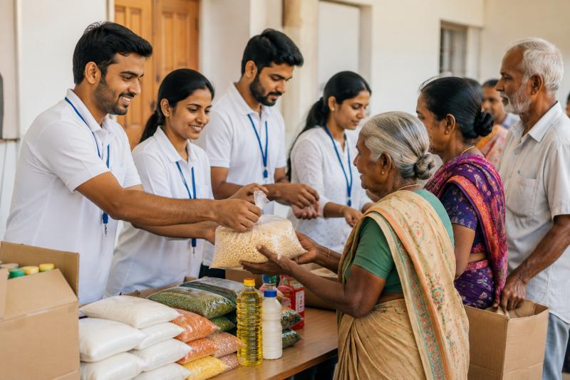 Sai Ramakrishna Charitable Trust in Hyder Shah Kote, TG